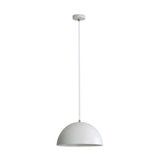 LEXI.35 WHITE - Dome Pendant Light