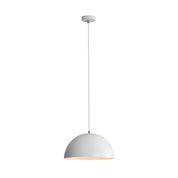LEXI.35 WHITE - Dome Pendant Light
