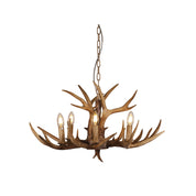 HYORT 6 Light KD Version - Deer Antler Designer Pendant