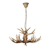 HYORT 6 Light KD Version - Deer Antler Designer Pendant