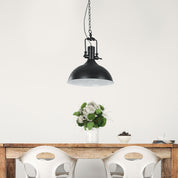COTTAGE - Urban Retro Industrial Style Black Pendant