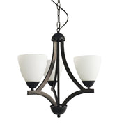 ROXBY 3 PENDANT - Traditional Metal Chandelier