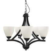 ROXBY 5 PENDANT - Traditional Metal Chandelier
