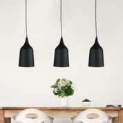 PLATO - Contemporary Urban Pendant Black