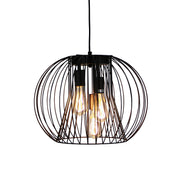MALO.45 - Black Wire 3 Light Pendant
