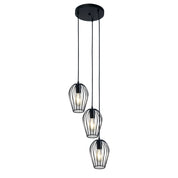 OLAM 3LT - TRILIGHT Wire Pendant