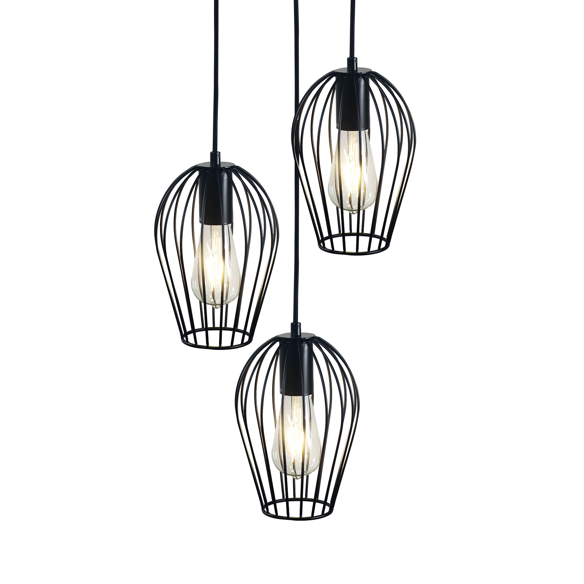 OLAM 3LT - TRILIGHT Wire Pendant