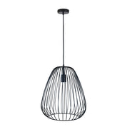 PERA.38 BLACK - Metal Wire Pendant