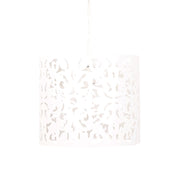 VICKY 35 - Laser Cut Metal Pendant White