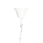 VICKY 35 - Laser Cut Metal Pendant White