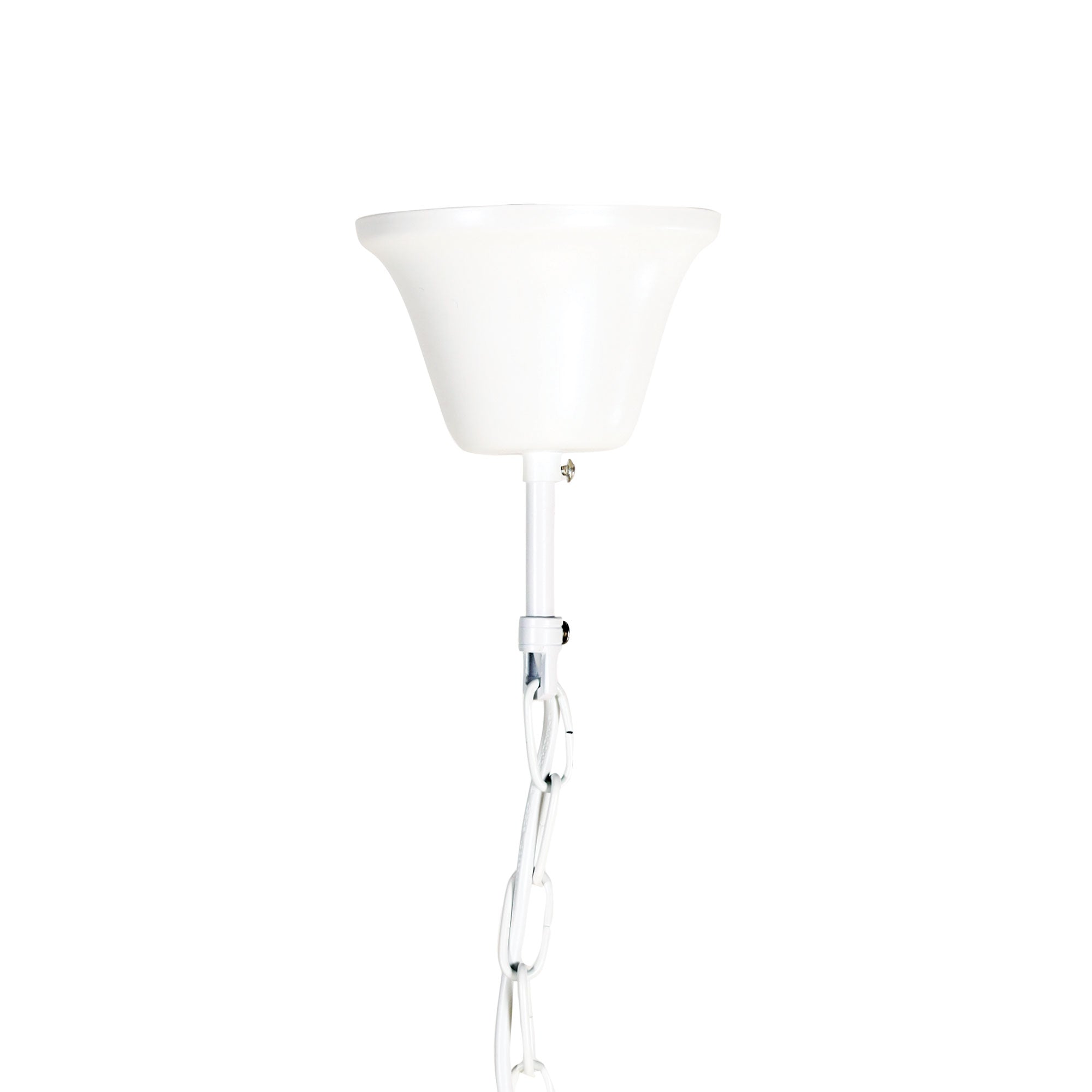 VICKY 35 - Laser Cut Metal Pendant White