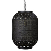 ALHAMBRA.35 - Laser Cut Metal Pendant with Gold Inner