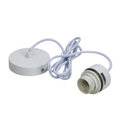 PARTI CORD WHITE - 180cm E27 Suspension Kit all White