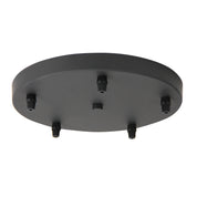 PARTI PAN 5 BLACK - Turns 5 Single Pendants into One Light