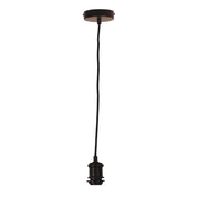 ALBANY CORD OIL RUBBED BRONZE - 180cm Vintage Cloth Cord Suspension Oil Rubbed Bronze