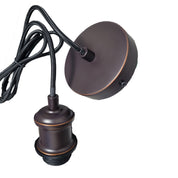 ALBANY CORD OIL RUBBED BRONZE - 180cm Vintage Cloth Cord Suspension Oil Rubbed Bronze