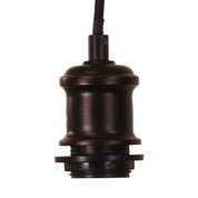 ALBANY CORD OIL RUBBED BRONZE - 180cm Vintage Cloth Cord Suspension Oil Rubbed Bronze