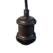 ALBANY CORD OIL RUBBED BRONZE - 180cm Vintage Cloth Cord Suspension Oil Rubbed Bronze