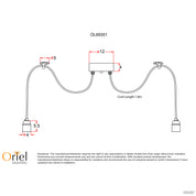 PHILLY 10 LIGHT Black - Retro Industrial Multi 180cm Suspension