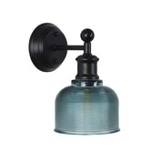 BRIGHTON BLUE - Holophane Glass Wall Light