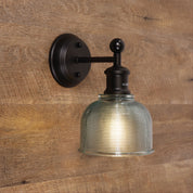 BRIGHTON BLUE - Holophane Glass Wall Light