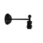 BOULTON BLACK - Vintage Wall Light in Matt Black