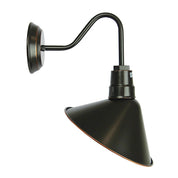 DERWENT DARK BRONZE - Industrial Vintage Style Wall Light