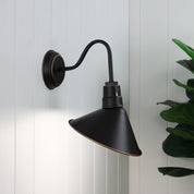 DERWENT DARK BRONZE - Industrial Vintage Style Wall Light