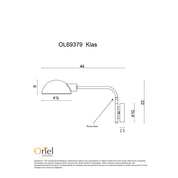 KLAS - Swing Arm Wall Light