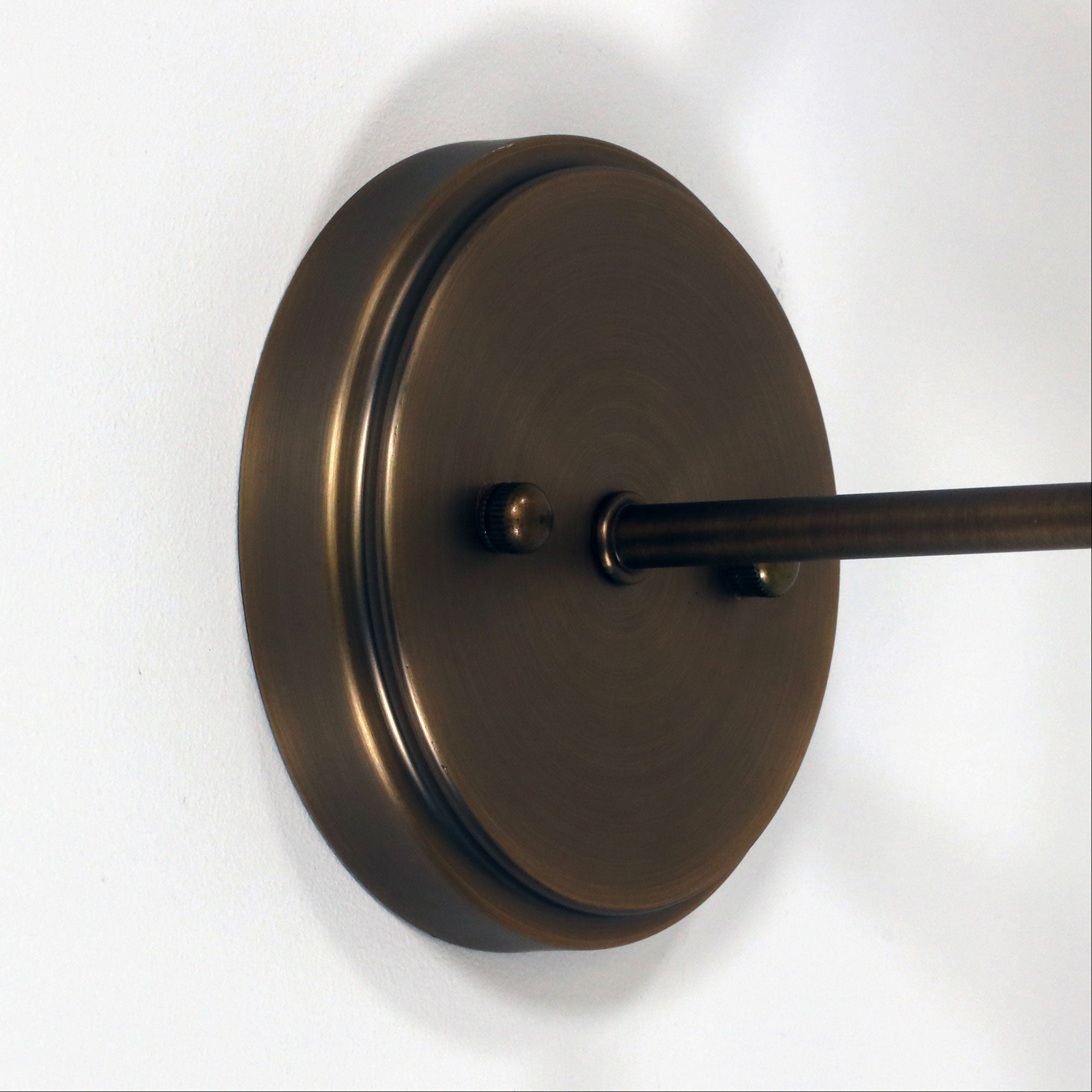 KINBURY BRONZE - Opal Glass Wall Light