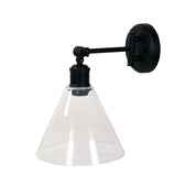 HEATH BLACK - Swing Arm Wall Light