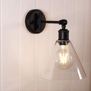 HEATH BLACK - Swing Arm Wall Light