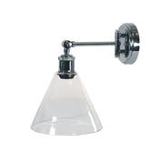 HEATH CHROME - Swing Arm Wall Light