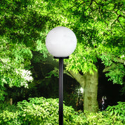 GALACTIC 35 - 35cm IP44 Outdoor Acrylic Post Top