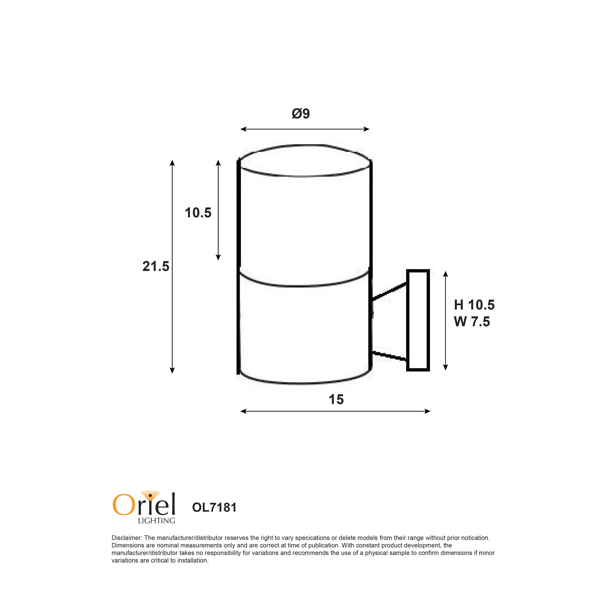 WANAKA WALL LIGHT - Outdoor Wall Light