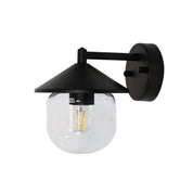 MONZA BLACK - Black Outdoor Wall Light