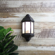 FENCHURCH BLACK - Traditional Outdoor Wall Sconce Black