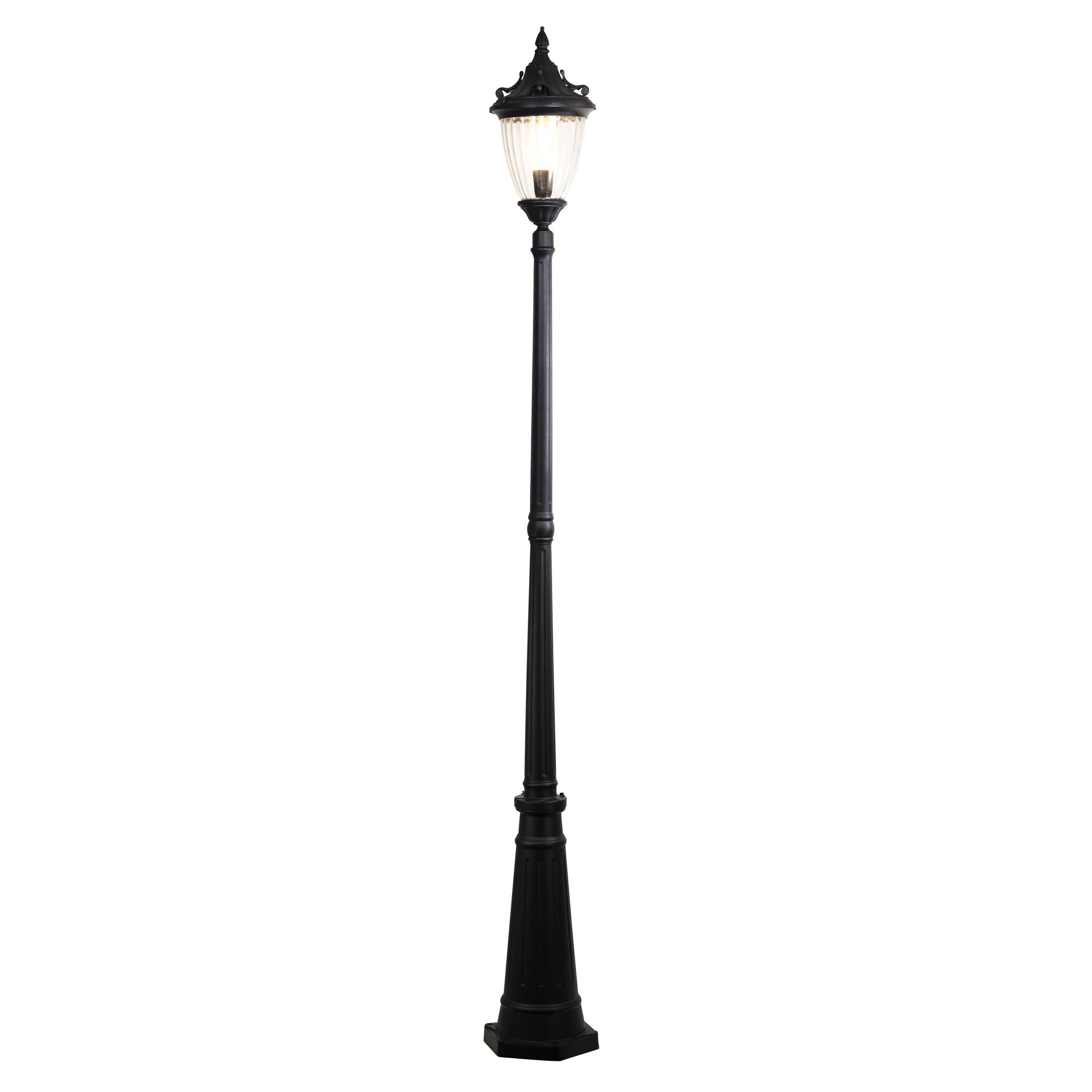 NEWARK TOP and POST - Traditional Outdoor 220cm Post Light