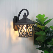 FAIRVIEW BLACK - Traditional Outdoor Coach Light Black