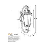 ALBION WALL - Traditional Outdoor Wall Light