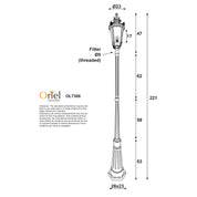 ALBION POST - Tradtional Outdoor Post Light