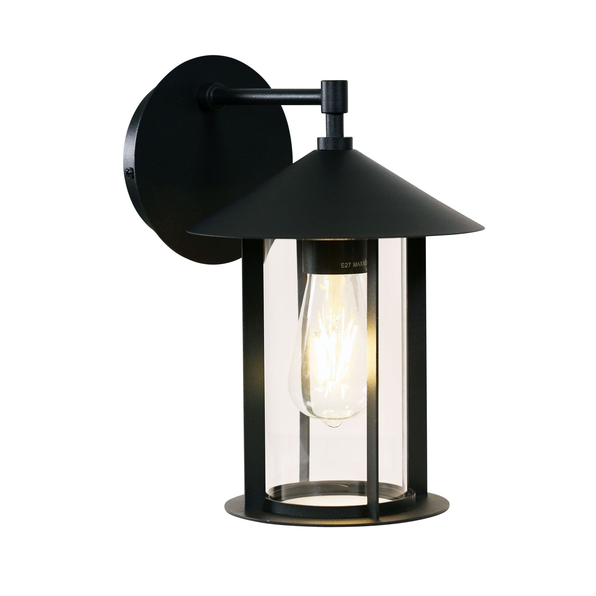 HOLFORD BLACK - Outdoor wall light