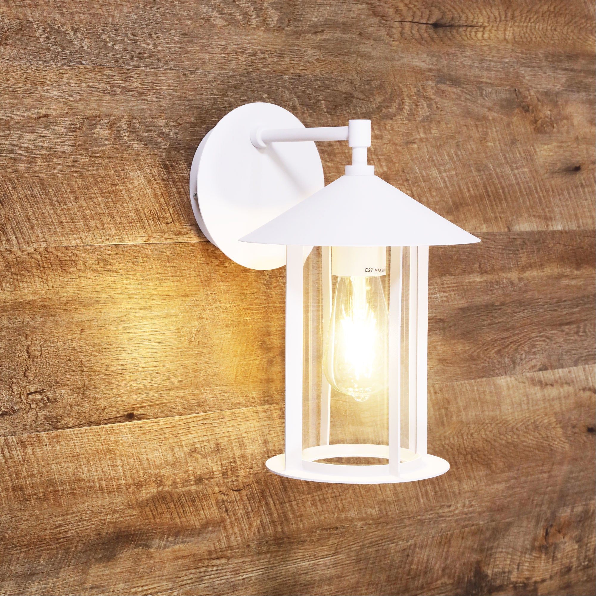 HOLFORD WHITE - Outdoor wall light