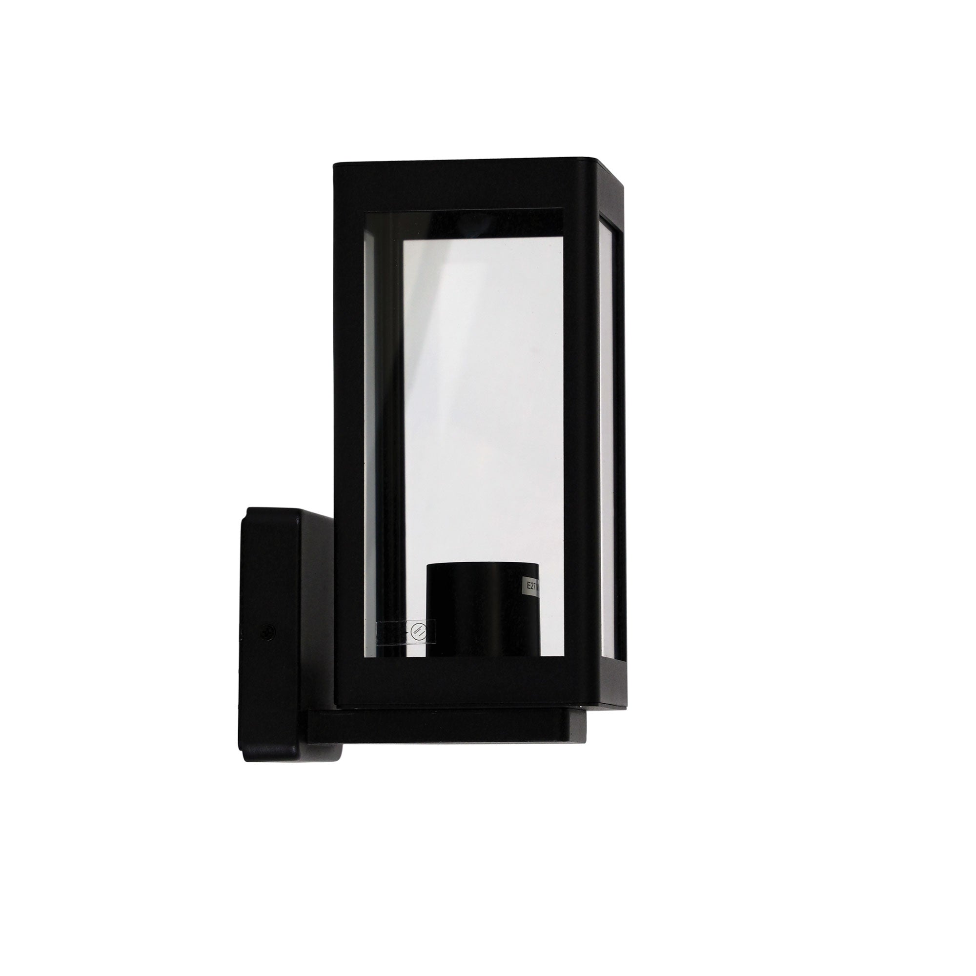 PORTICO BLACK - Black Outdoor Wall Light
