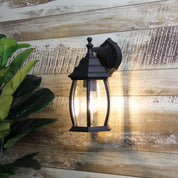 HIGHGATE DOWN Black - Traditional Outdoor Wall Light
