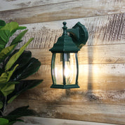 HIGHGATE DOWN Green - Traditional Outdoor Wall Light