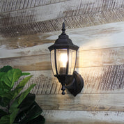 HIGHGATE UP Black - Traditional Outdoor Wall Light