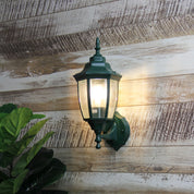 HIGHGATE UP Green - Traditional Outdoor Wall Light