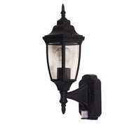 HIGHGATE SENSOR Black - Outdoor Light with Motion Sensor