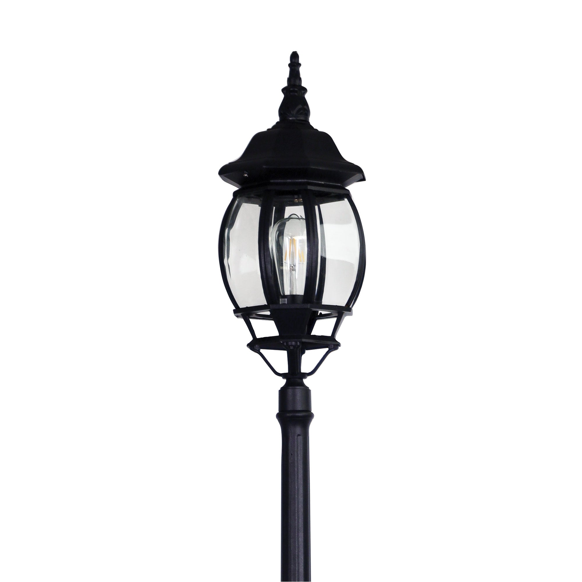 HIGHGATE TOP and POST - Traditional Outdoor 224cm Post Light